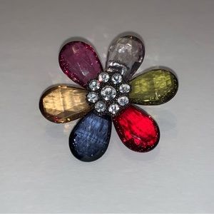 Stretchy Flower Power Ring